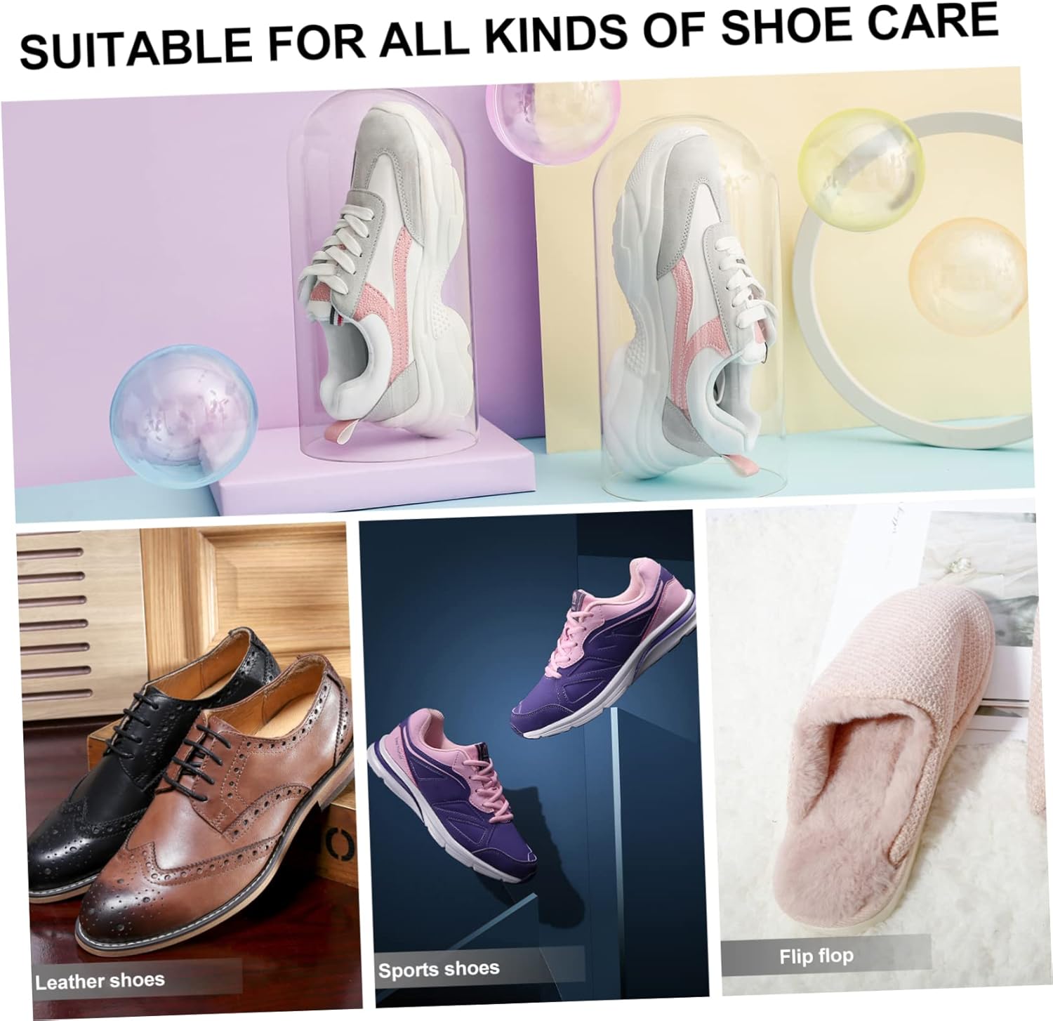 Alipis Shoes Storage Box Set 12 Pcs Stackable Shoe Bins Plastic Containers Organizers for Entryway Closet under Bed