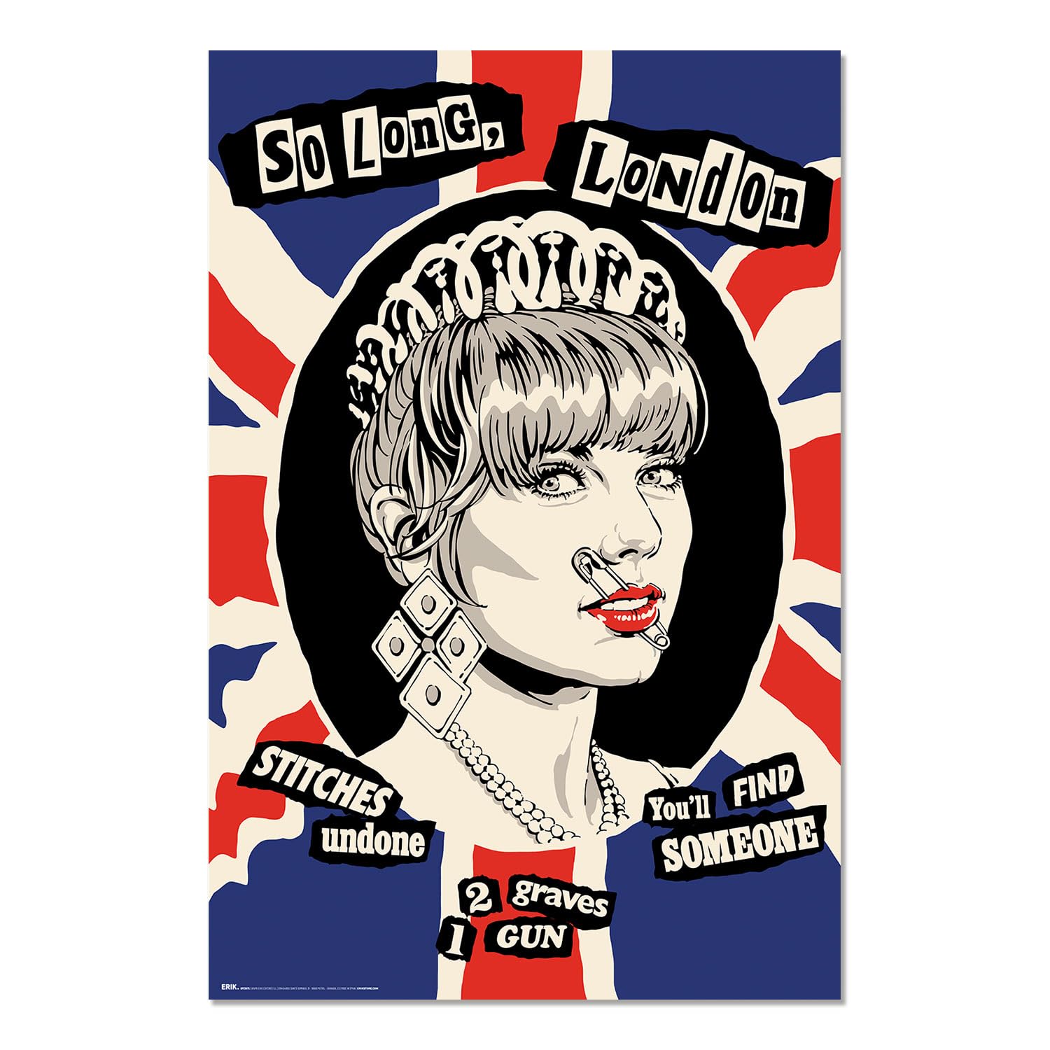 Grupo Erik Poster Butcher Billy So Long - 36 x 24 inches / 91.5 x 61 cm - Shipped Rolled Up - Cool Posters, Art Poster, Wall Posters & Prints