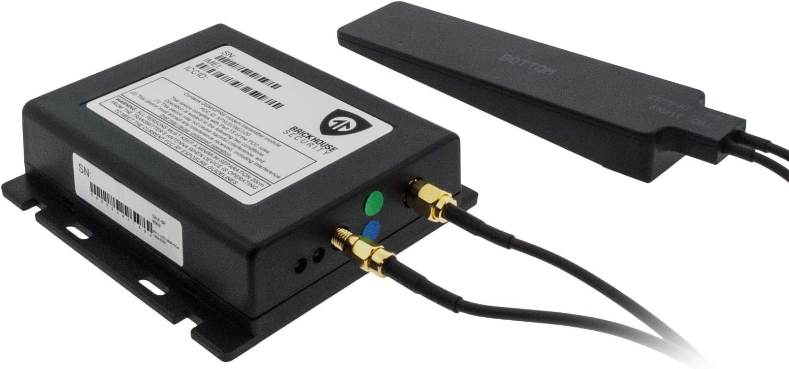 BrickHouse HCT Pro Plus Hardwired Vehicle Tracker with Real Time Location Viewing, Detailed Travel Reports, Speed Alerts, Geo Fencing Capabilities