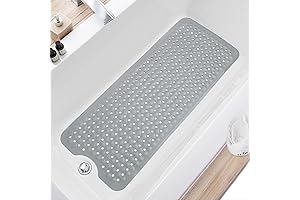 Bath Tub and Shower Mats, Non-Slip 40 x 16 Inch Extra Long Bath Mat