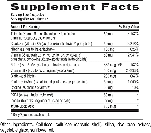 Miniatura 2 de Country Life Complejo de coenzima B 30 unidades
