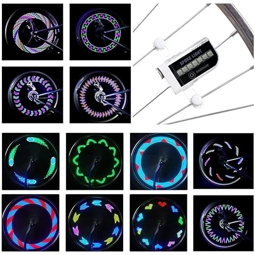 TCKW LED Bicycle Spoke Lights - Waterproof