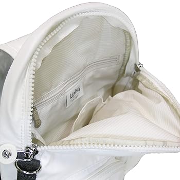 美品 KIPLING キプリング リュック バックパック ホワイト ドット 軽量 Kipling ELEVATED デリア バックパック キプリング（Kipling