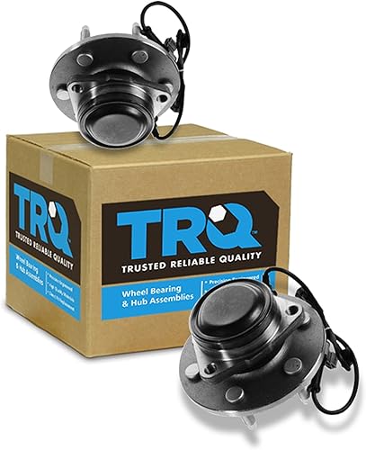 Vista 398 de TRQ Juego de 2 rodamientos y bujes de rueda trasera izquierda y derecha compatible con Ford Expedition 2007-2010 Lincoln Navigator 2007-2010