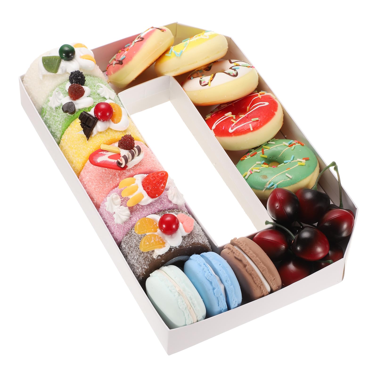 Plateau carton lettre D pour boîte de chocolats et cadeaux de fête