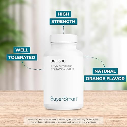 Miniatura 3 de SUPERSMART - DGL 3,000 mg por día - Salud intestinal - Extracto de raíz de regaliz para la salud gastrointestinal  Sin OMG y sin gluten - 100