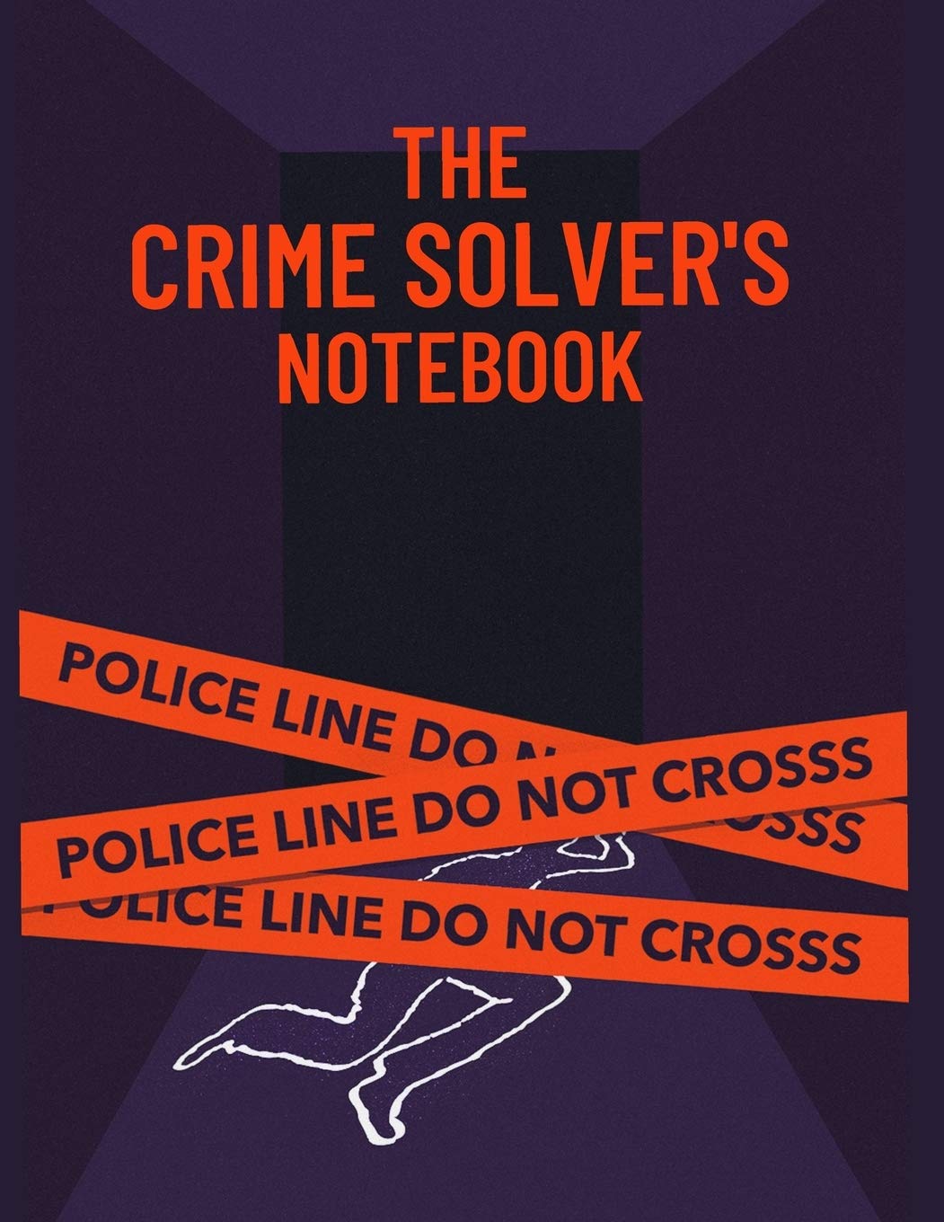 Funny Crime Solver’s Notebook, 120 Page Blank Lined Journal