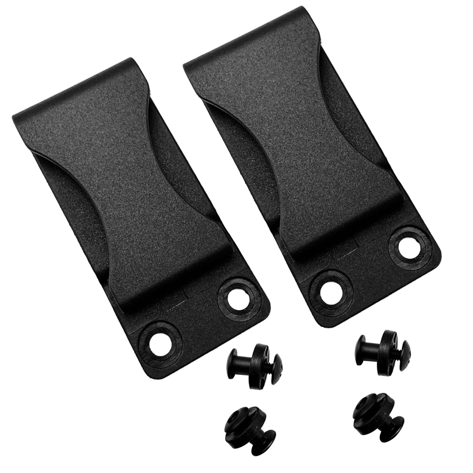 Maxtonser Sheath Back Clip for Tool Scabbard Secure Attachment for Easy Carrying Back Mount for Scabbard Simple Waist Clip
