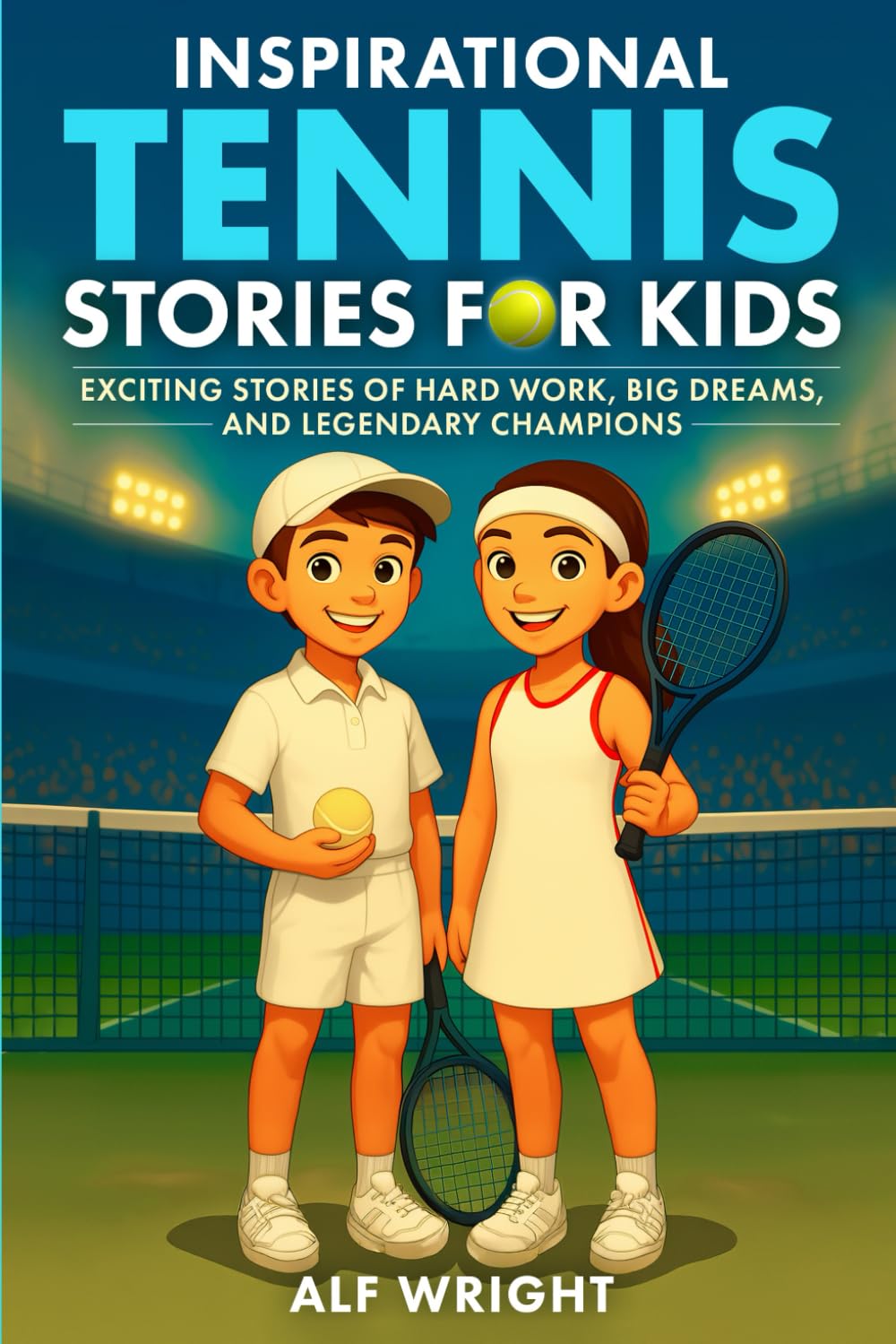 Inspirational Tennis Stories for Kids: Exciting Stories of Hard Work, Big Dreams, and Legendary Champions (Inspirational Stories for Kids by Alf Wright)