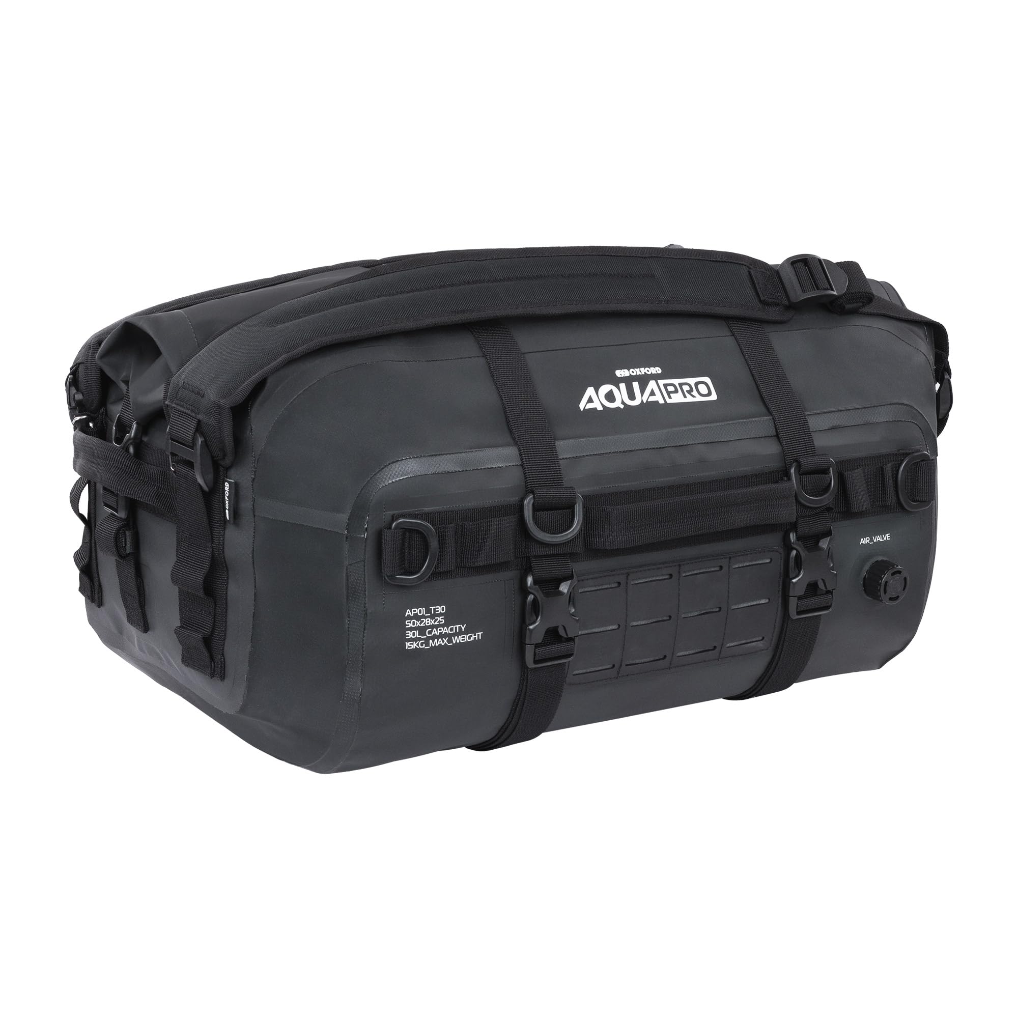 Free Shipping Oxford Aqua Pro T30 Rollable Waterproof Bag For Motorcycle