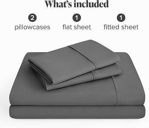 Miniatura 8 de Bare Home Juego de Sábanas Queen - Bolsillos Profundos de 22" - Microfibra Ultra-Suave de Lujo 1800 Sábanas de Cama Queen - Doble Cepillado - Ajuste