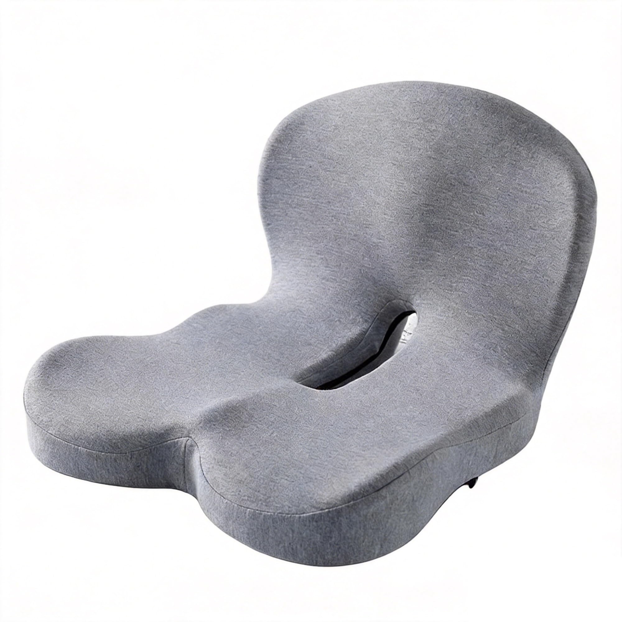 Sohodoo Back Seat Cushion, Hemorrhoid Pillows for Sitting,Donut Pillow for Tailbone Pain,Seat Cushion,Office Chair Cushions for Back and Butt Support(A)