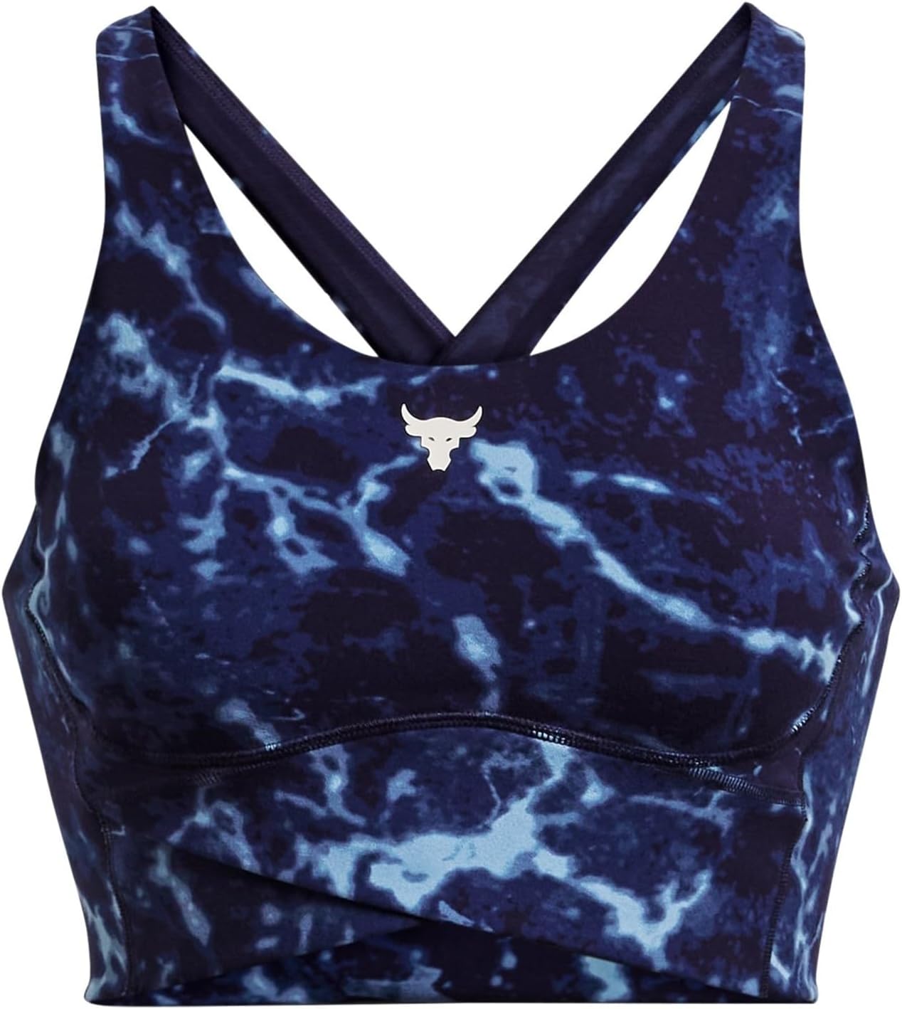 Women's Project Rock Lets Go Crossover Printed Top