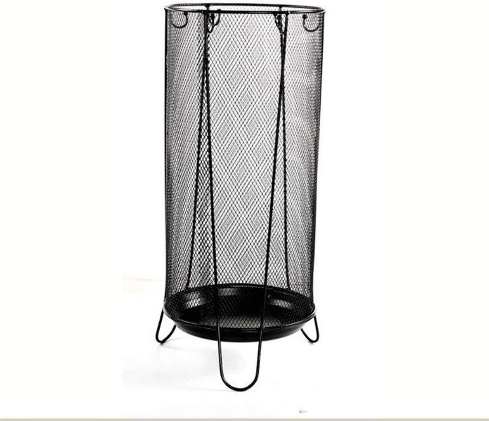 Porte-parapluie rond en métal au design contemporain chic pour une décoration haut de gamme