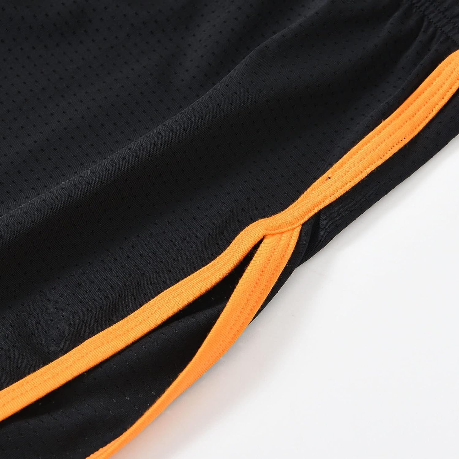 Men's Mesh Running Shorts with Side Slit - Image 4