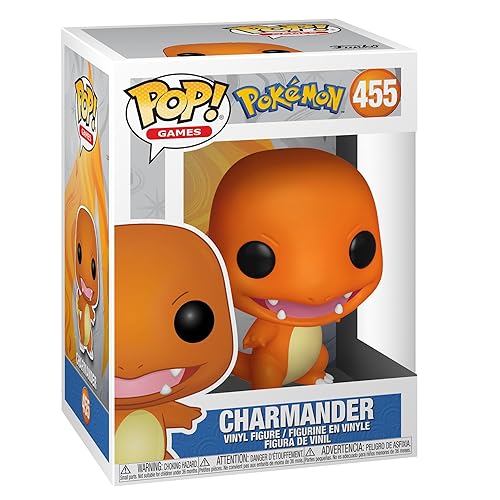 Funko Pop Games: Pokemon - Charmander Salameche Glumanda - Collectable Vinyl Figure - Gift Idea - Official Merchandise - Toys for Kids & Adults - Video Games Fans - Model Figure for Collectors - Charmander