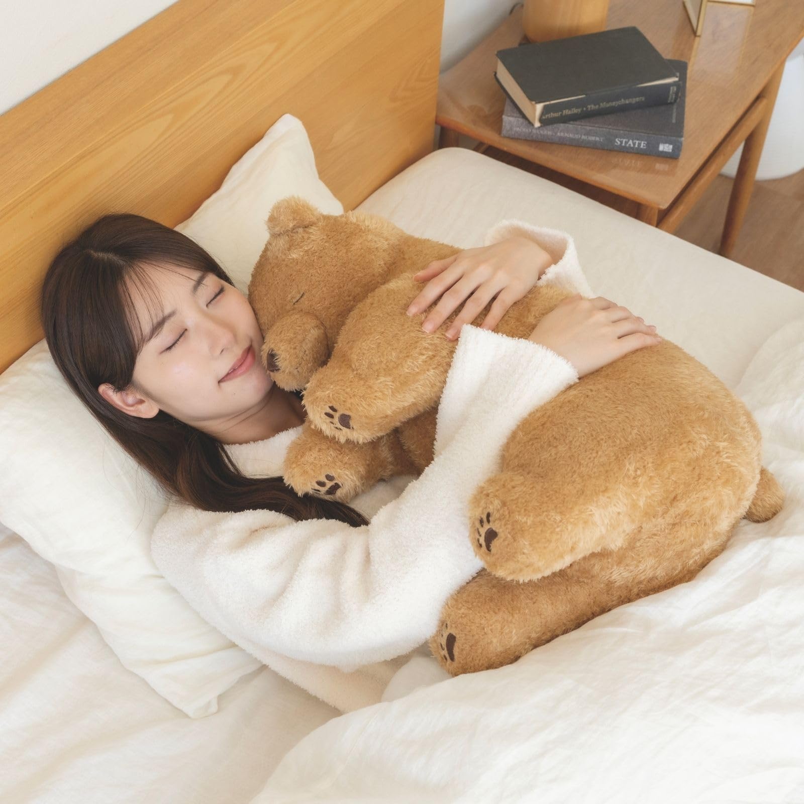 Amazon.co.jp: りぶはあと 添い寝まくらL ソイネ クマのカブ (全長約