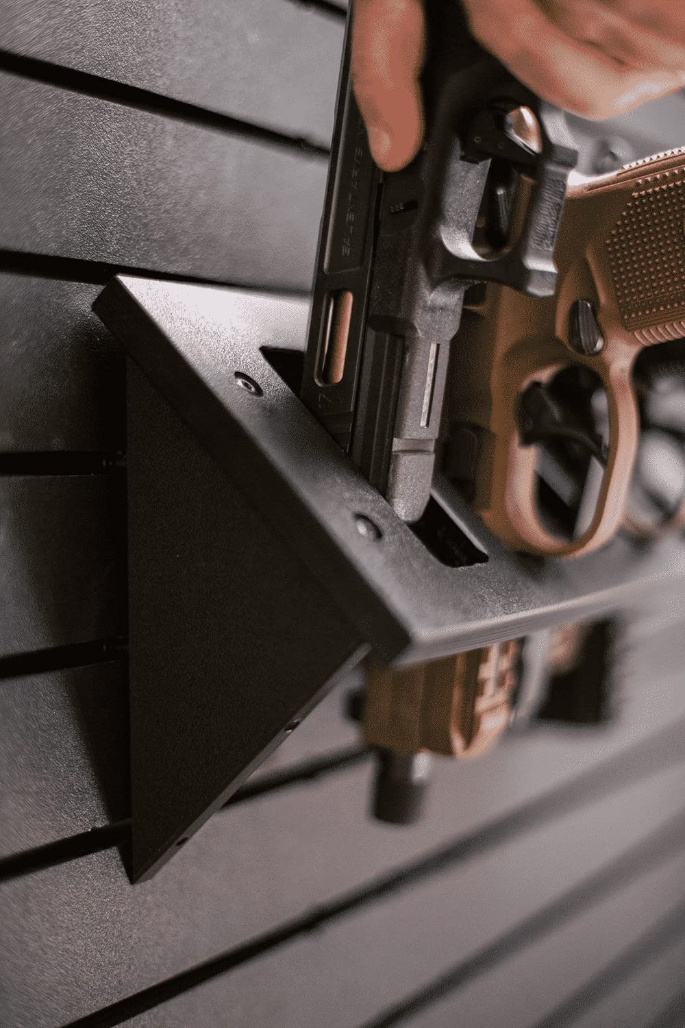 Luxury Display Gun Stand Rampant colt 1911 Metal Stand Nickel Gold Plated