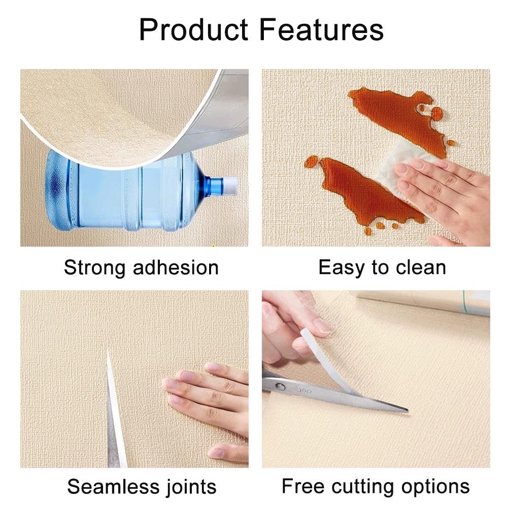 Rouleau de Papier Peint Isolant Thermique Anti Humidité Autocollant 5 MM