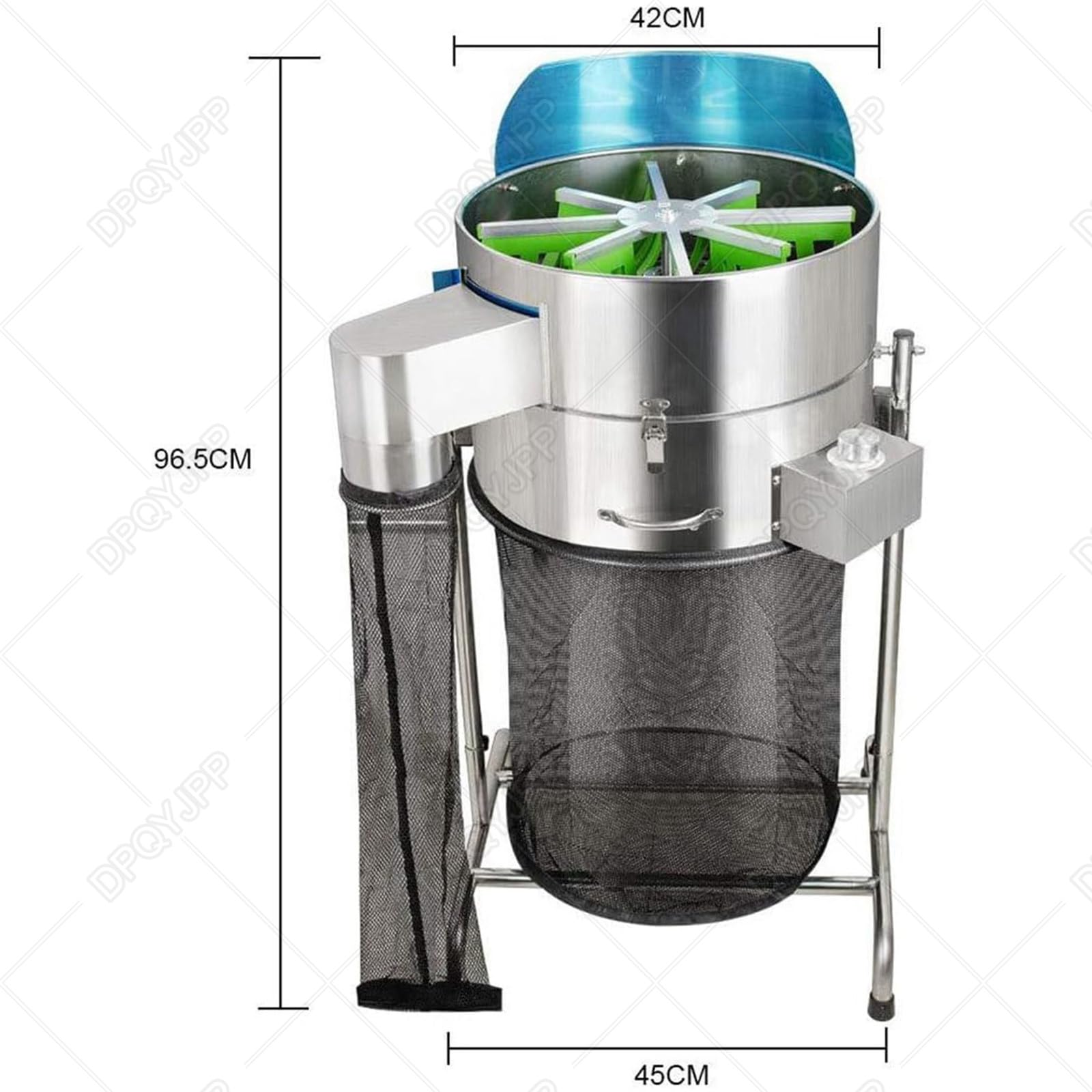 Cortadora eléctrica de hojas de brotes de 60 W, cortadora de plantas de acero inoxidable, cuchillas de grado alimenticio para hierbas, romero, menta, cilantro