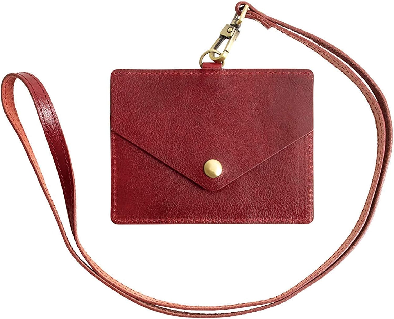 ラフィカロ パスケース Idカードホルダー Wポケット 定期入れ本革 イタリアンレザー 首掛け ネックストラップ付 Idケース 社員証 カードケース メンズ レディース 全5色 54 Off