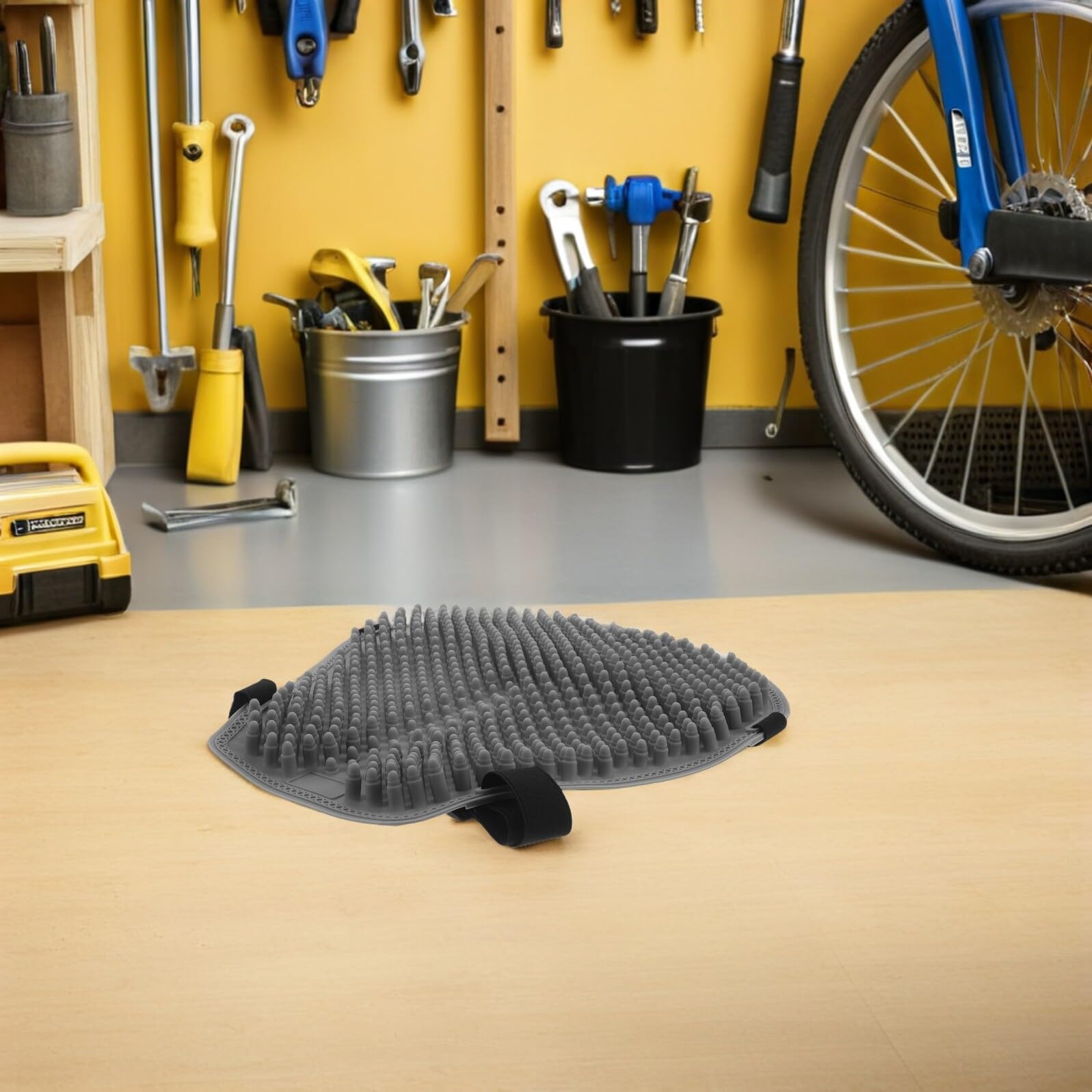 Cuscino per Sella Moto in Silicone Antiscivolo e Traspirante Coprisedile Imbottitura Spessa Antiurto Protezione Ergonomica per Viaggi Lunghi e Comfort Ottimale