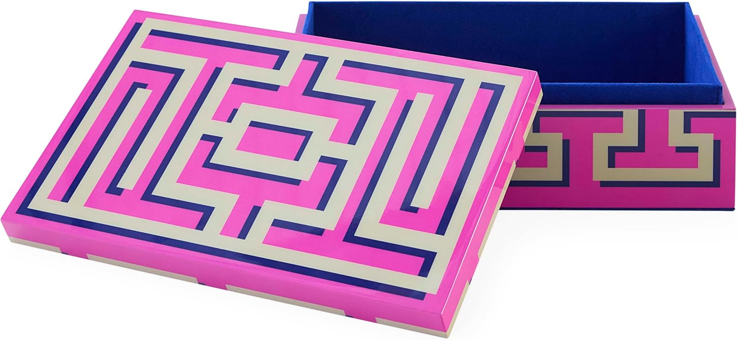 Jonathan Adler Labyrinth Medium Lacquer Box