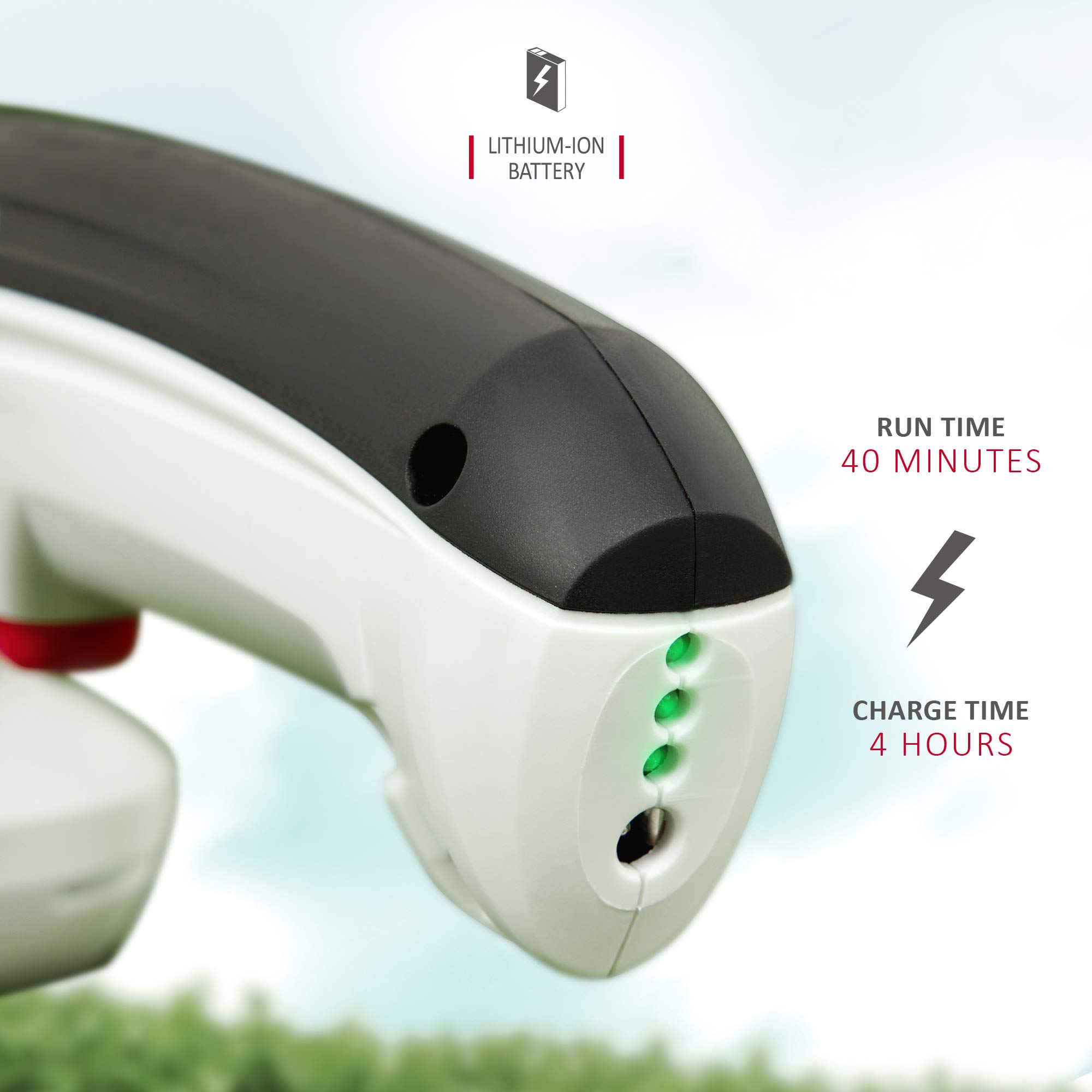 Buy NETTA 7.2V Cordless 2 in 1 LithiumIon Grass and Hedge Trimmer