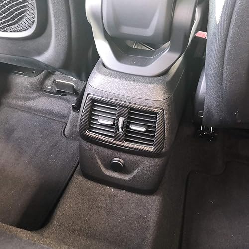Miniatura 5 de YIWANG - Cubierta de ventilación trasera de fibra de carbono para BMW Serie 2 Gran Tourer F45 F46 218i 2014 2015 2016 2017 2018 Accesorios de coche