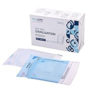 Vista 1 de 200 bolsas de esterilización autosellantes dentales 3.5x5.25 pulgadas 200caja 1 caja