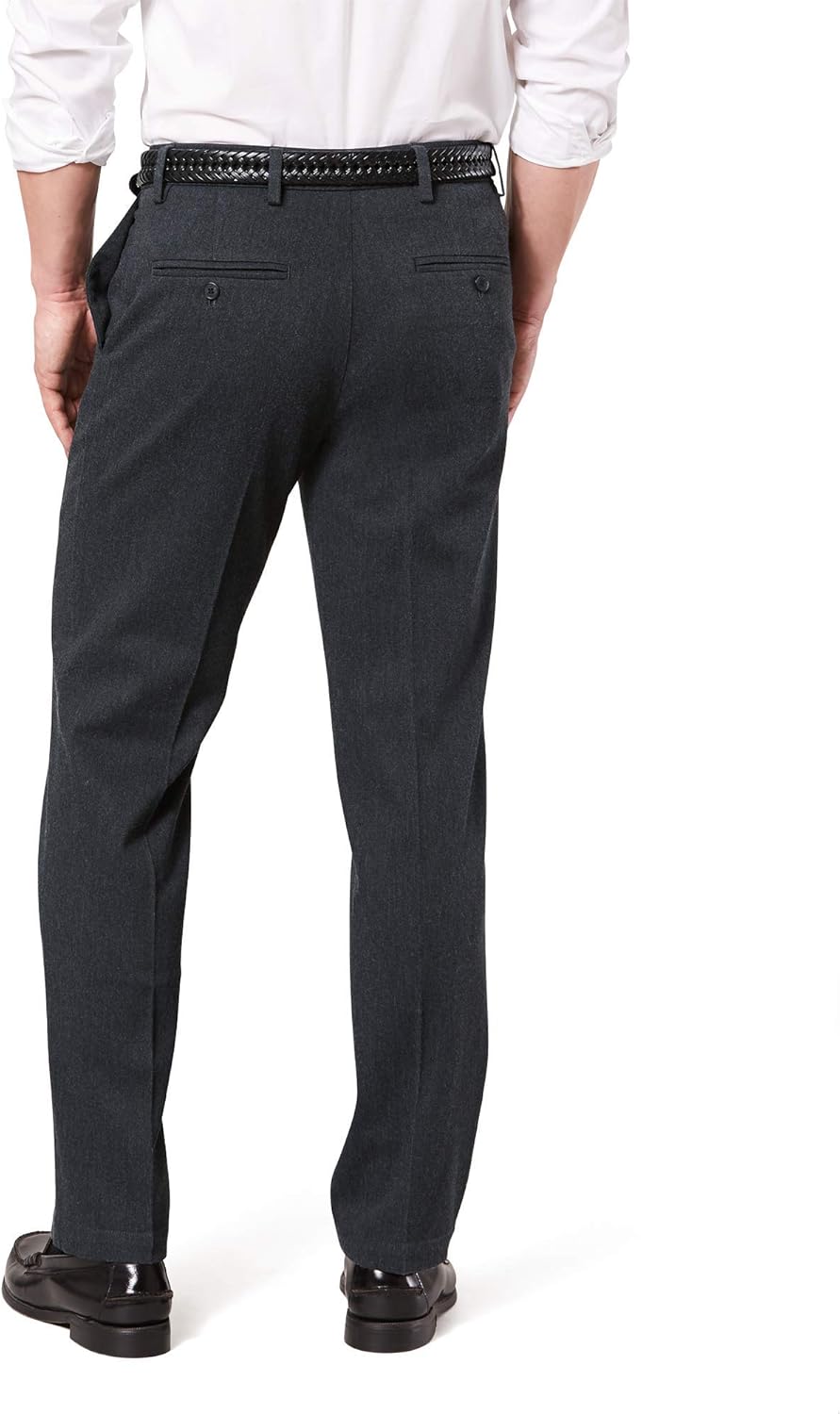 Dockers Men's Classic Fit Signature Khaki Lux Cotton Stretch Pants - Image 3