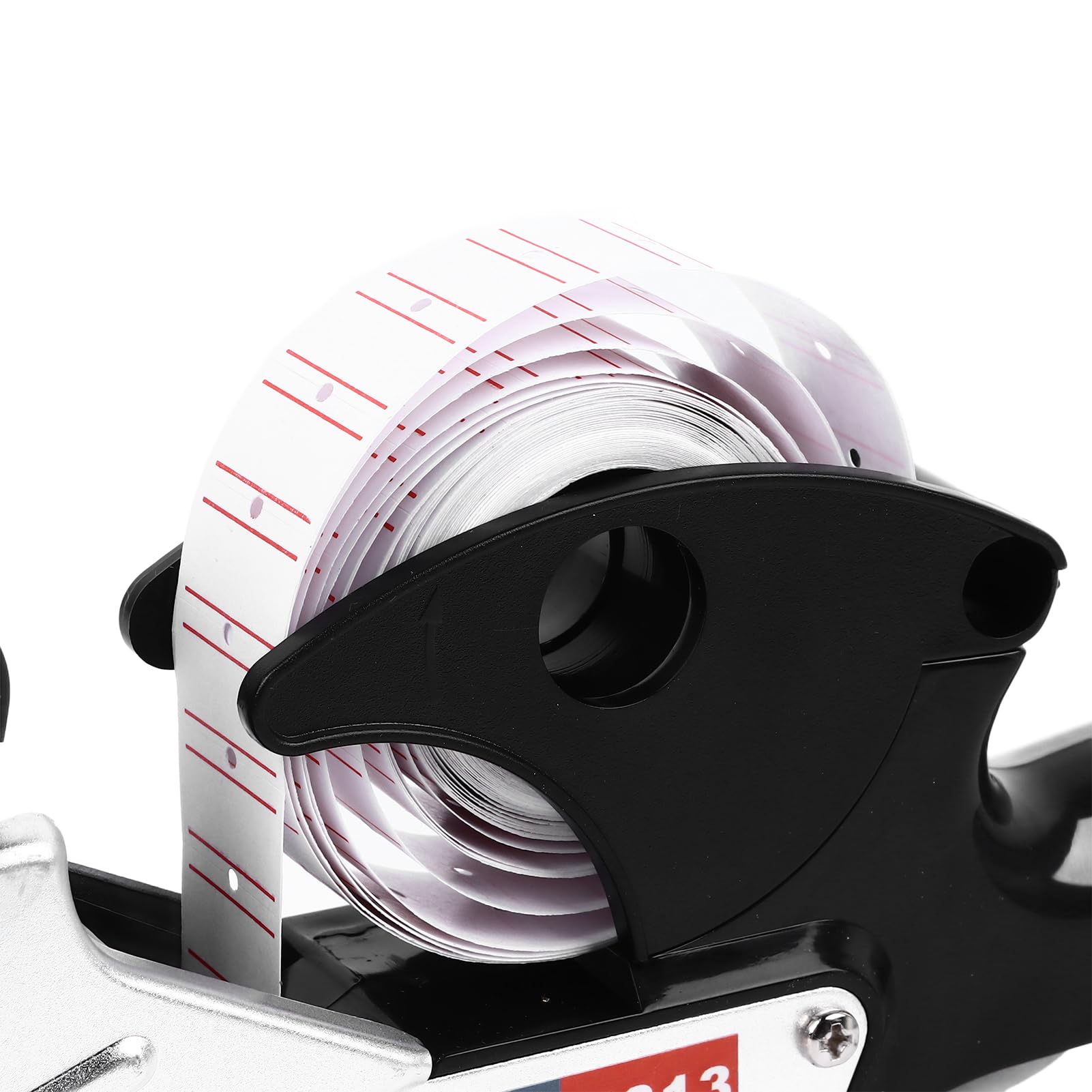 Pistolet à Étiquettes de Prix en Métal, Impression Claire, Machine de Tarification à Une Rangée, Facile à Utiliser, avec 8 Chiffres, pour Magasin de Détail