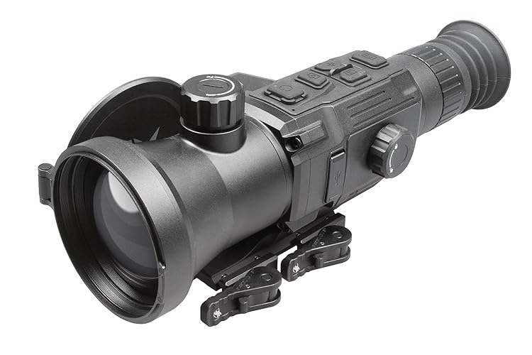 AGM Global Vision Evolver LRF 1280 Thermal Imaging Riflescope – 1280x1024 12μm Sensor, 1000m Laser Rangefinder, 2.5X-20X Zoom, Ballistic Calculator, Shot Activated Recording