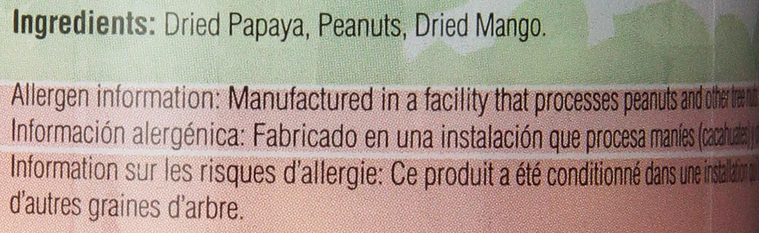 Kaytee Fiesta Papaya, Peanuts And Mango Treat For All Pet Birds, 10-Oz Jar : Pet Supplies
