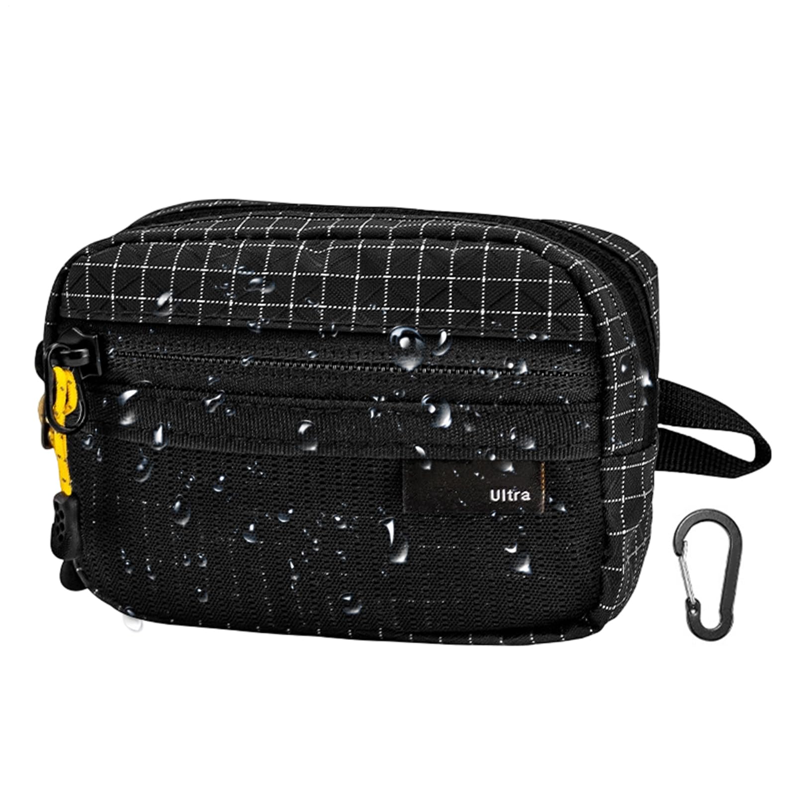 Bolsa para correa de mochila y herramientas multifuncional con bolsillo compartimentado 8