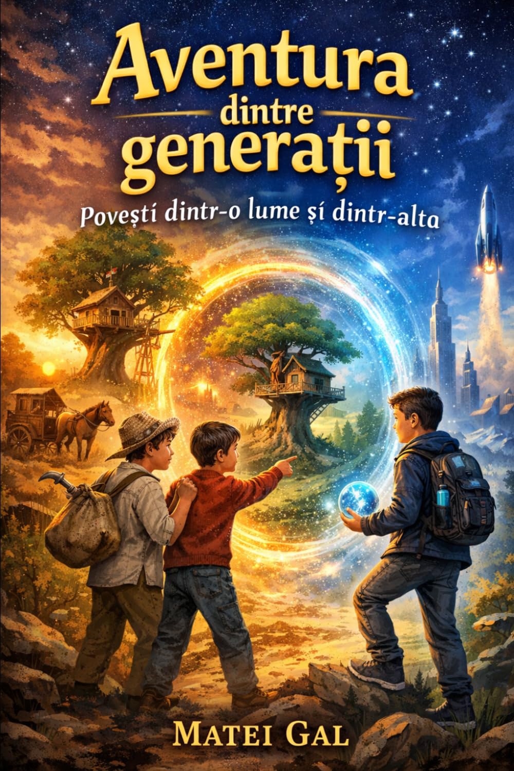 Aventura dintre generații , An Adventure Across Generations: Language: Romanian Povești dintr-o lume și dintr-alta