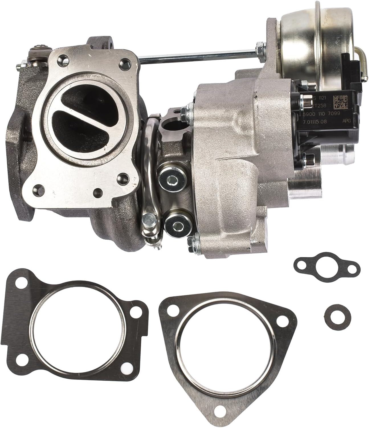 K03 Exhaust Turbocharger 116030 Replacement for Mini Cooper S R56 R57 R58 1.6L 2007-13 hatchback, 2009-15 convertible, 2008-14 clubman # 11657600881 11657647003 11657565912 11657600890