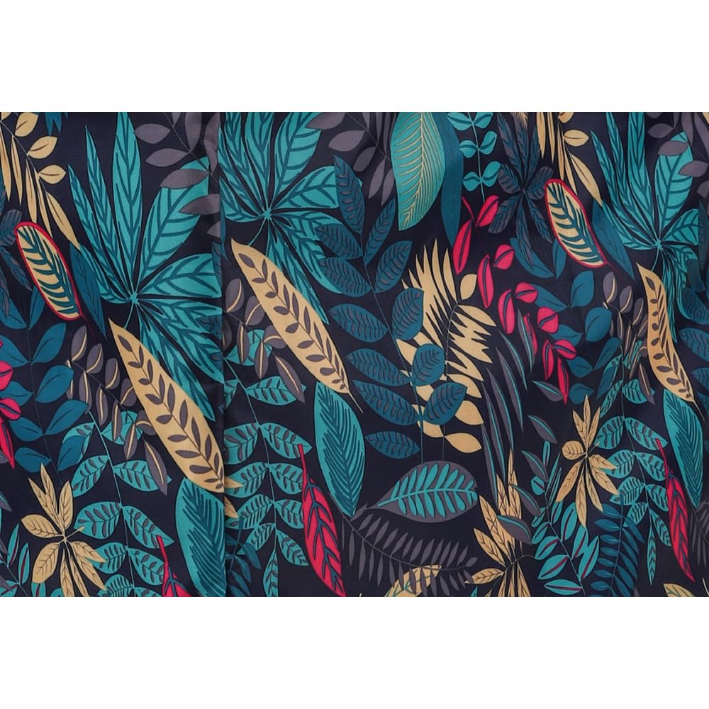 YELAIYEHAO 600D Heavy-Duty Waterproof 600g Canvas Fabric Outdoor Tarpaulin Cover (Maple Leaves, 150CMX200CM) - Image 2