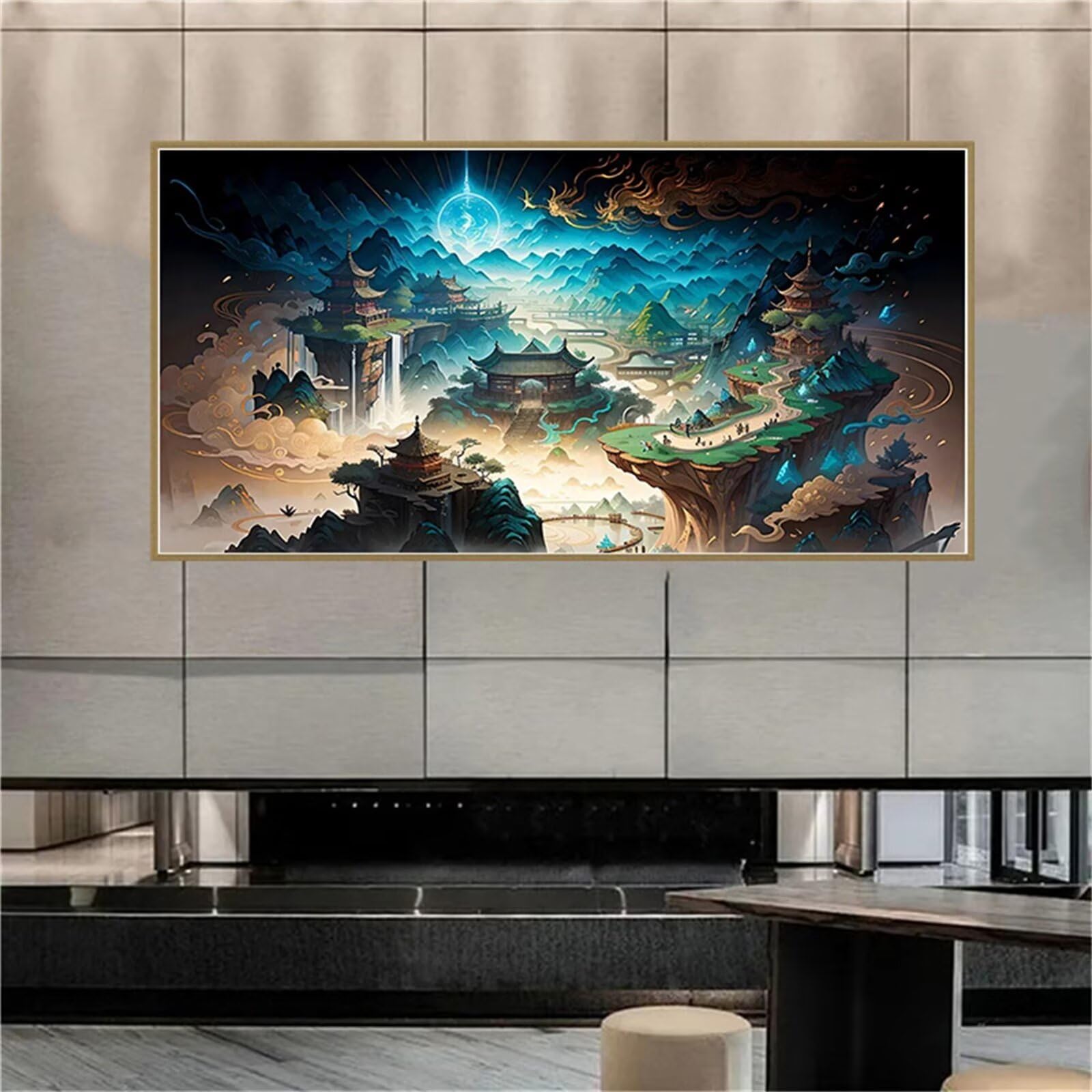 Loisirs Créatifs Painting Diamant Grand Format Anti-Stress