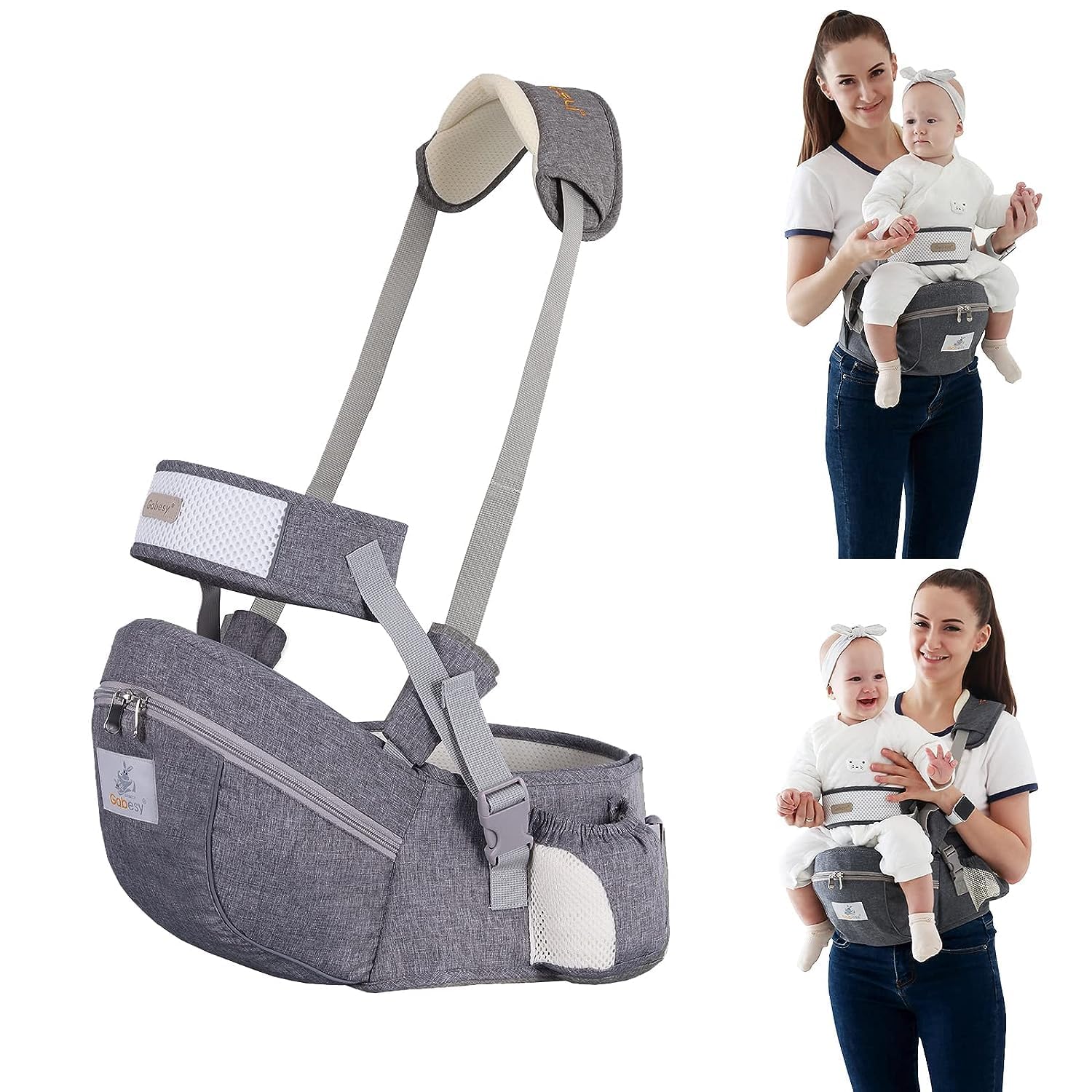 PLAYLO Waist Strap for Baby Hip Seat Carrier Baby Waist Stool for Child Infant Toddler with Adjustable Strap Buckle Pocket | Comfortable & Secure Parenting Accessory with Storage Pocket (Leopard) PLAYLO Waist Strap for Baby Hip Seat Carrier Baby Waist Stool for Child Infant Toddler with Adjustable Strap Buckle Pocket | Comfortable & Secure Parenting Accessory with Storage Pocket (Leopard)