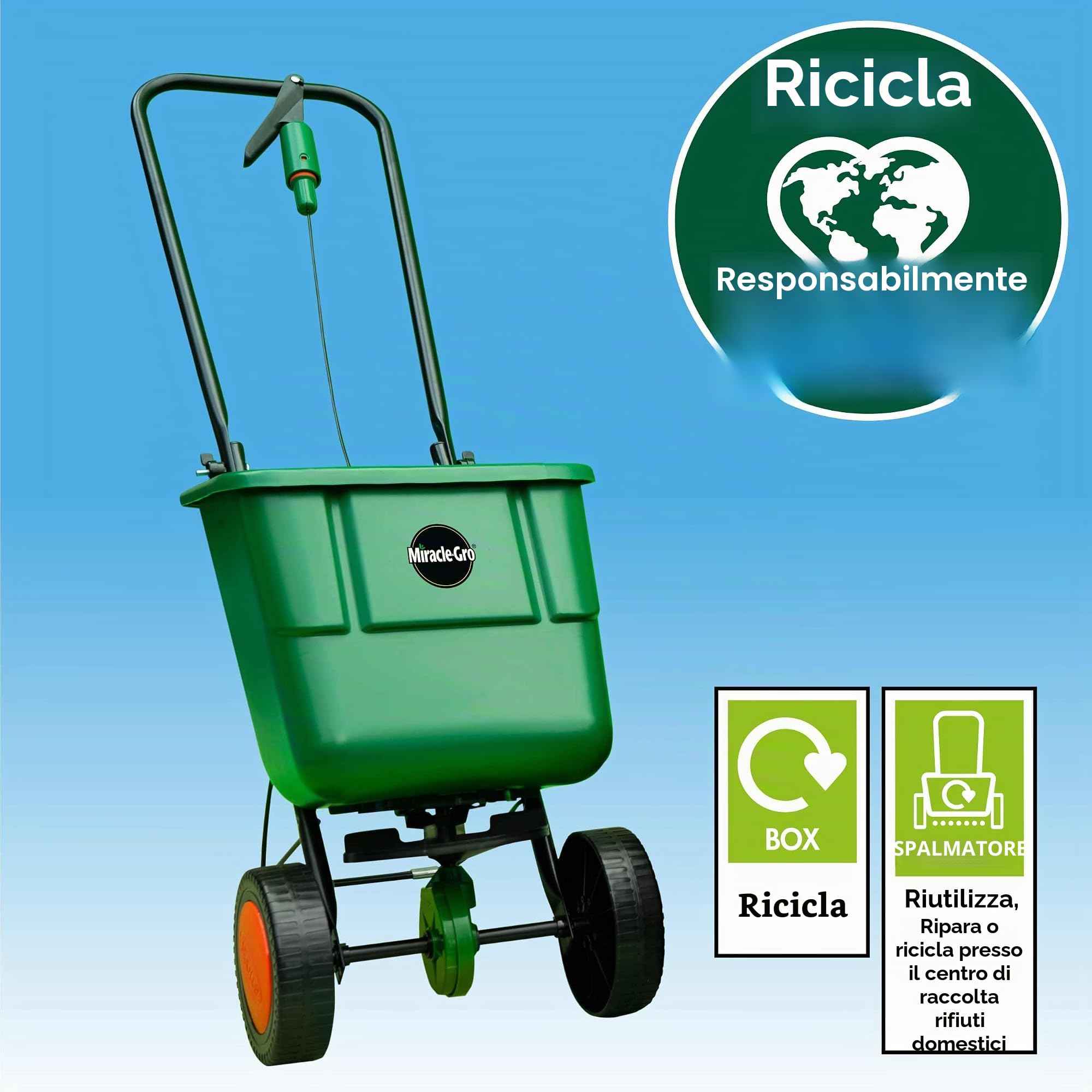 Miracle-Gro Spandiconcime rotativo