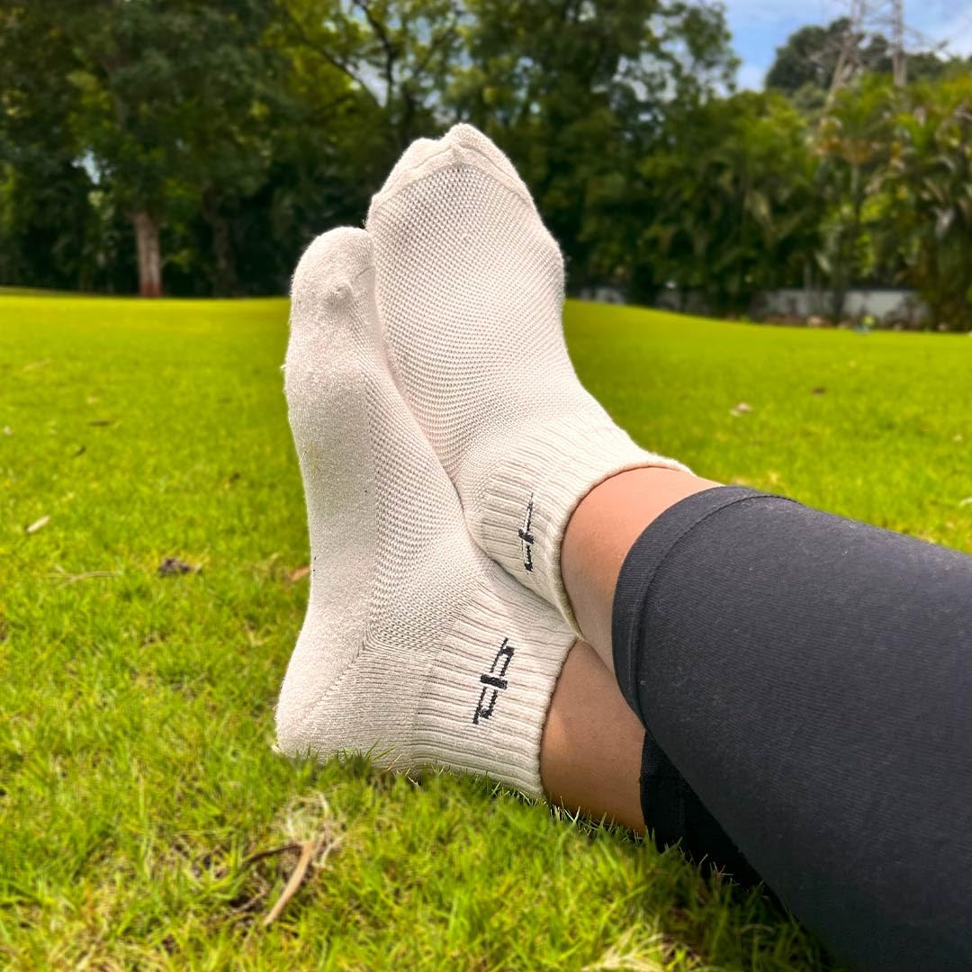 HEELIUM Bamboo Socks for Women | Quarter Length | 3X Softer than Cotton Socks | Odour-Free & Breathable | Superior Comfort & Cushioned Base 2