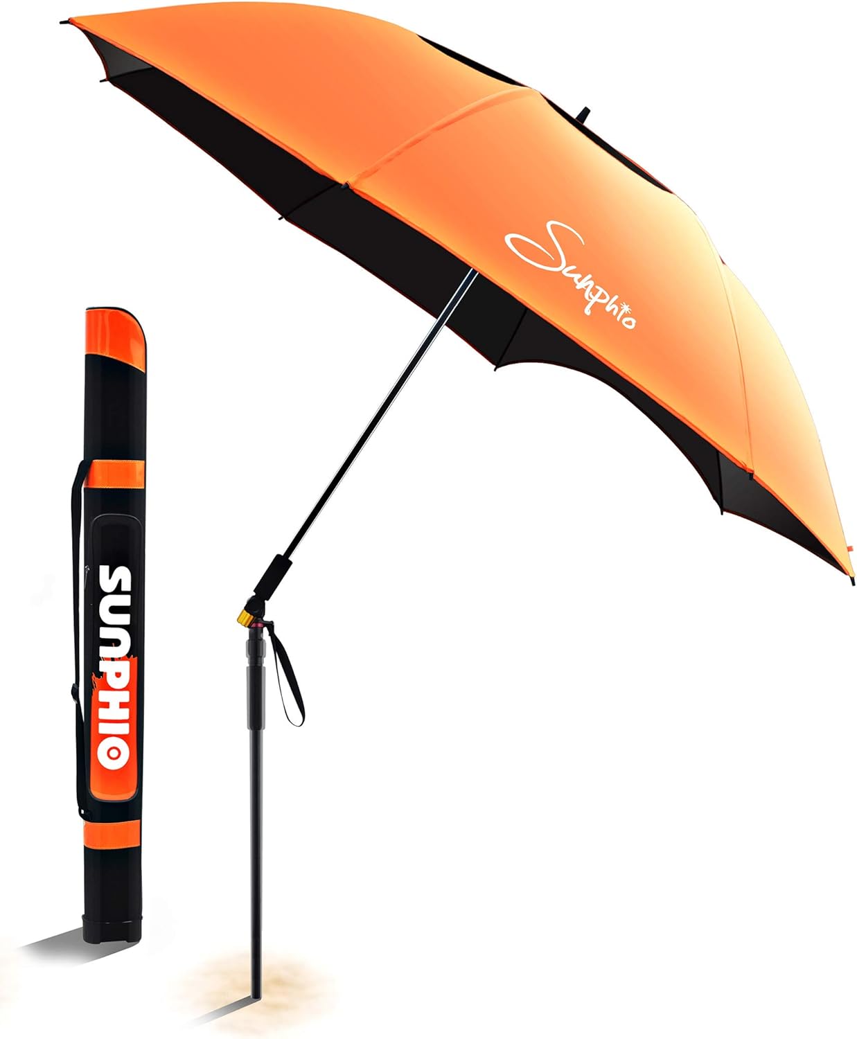 Sunphio Beach Umbrella Portable for 