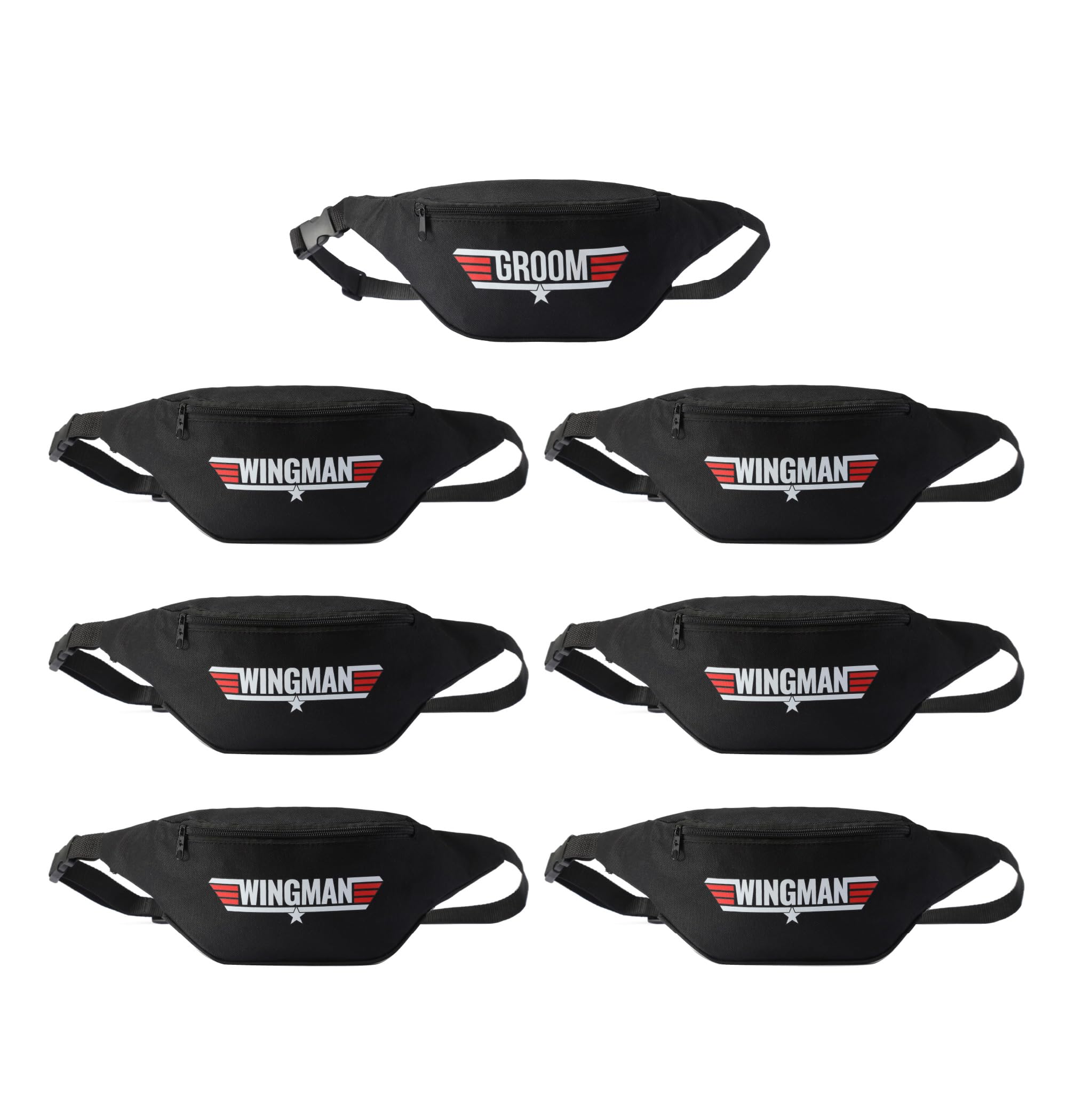 Pop Fizz Designs Bachelor Fanny Packs | Groom and Wingman Fanny Packs (7)