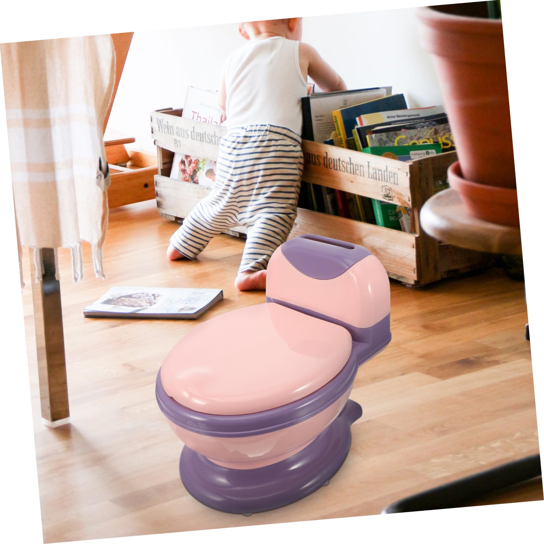 Vasino Per Bambini Vasino Per Laddestramento Dei Più Piccoli Design Realistico Per Bambini E Bambine Facile Da Usare Portatile
