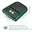 Mudder 2 Pieces LED Clip on Cap Lights USB Rechargeable Cap Flashlight Clip Waterproof Ultra Bright Hat Flashlight Headlamp for Fishing Camping Hand Work (Black,Green)