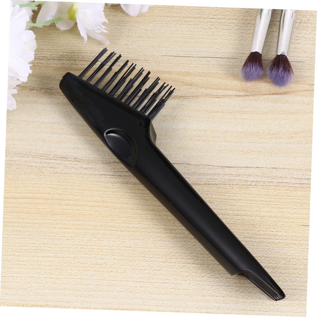 MERRYHAPY Plastic Comb Cleaner Tool for Hairbrush Cleaning Durable Rake for Removing Hair from Combs and Brushes for Home and Salon Use Ergonomic Design for Easy Handling