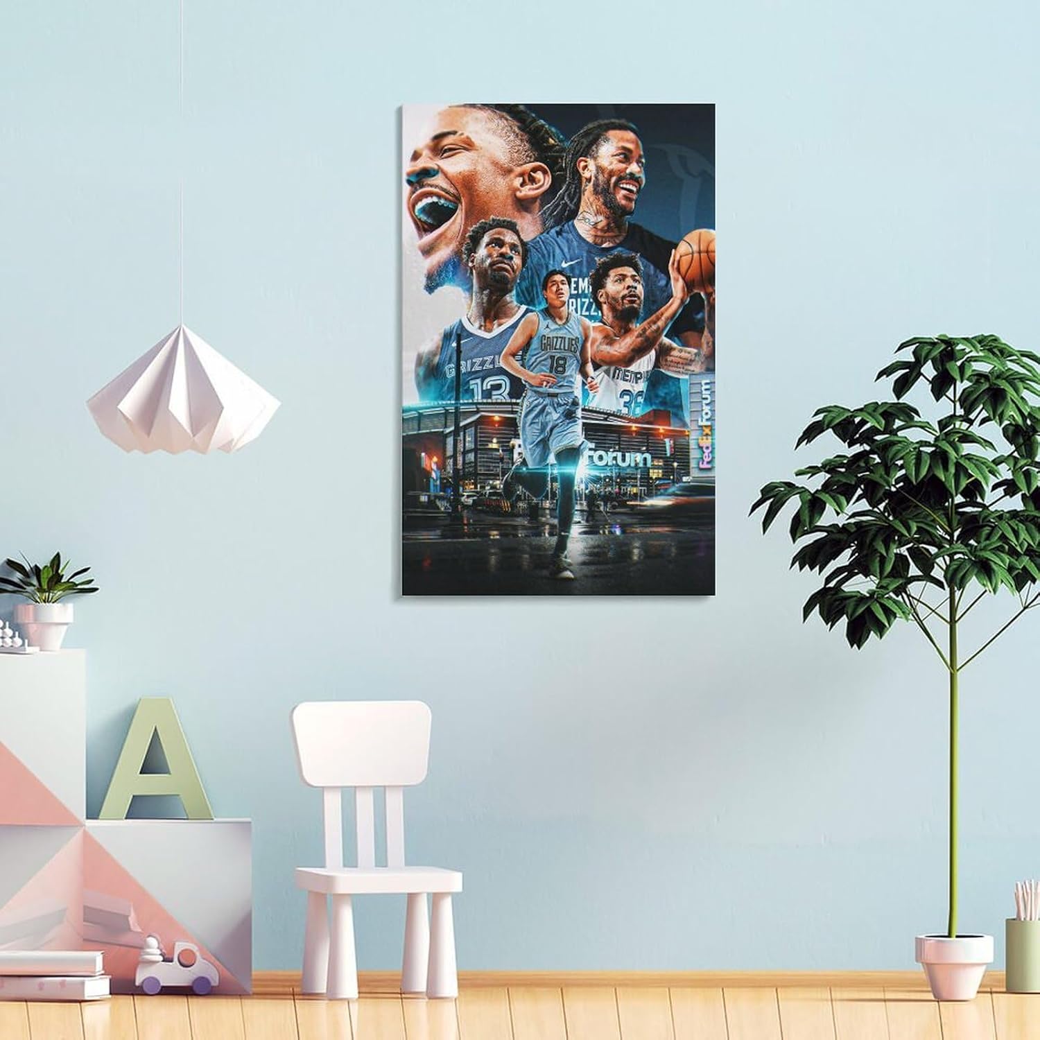 渡邊雄太ポスター (2) バスルーム ベッドルーム リビング装飾 キャンバス ウォール プリント 油彩画 壁の絵20x30inch(