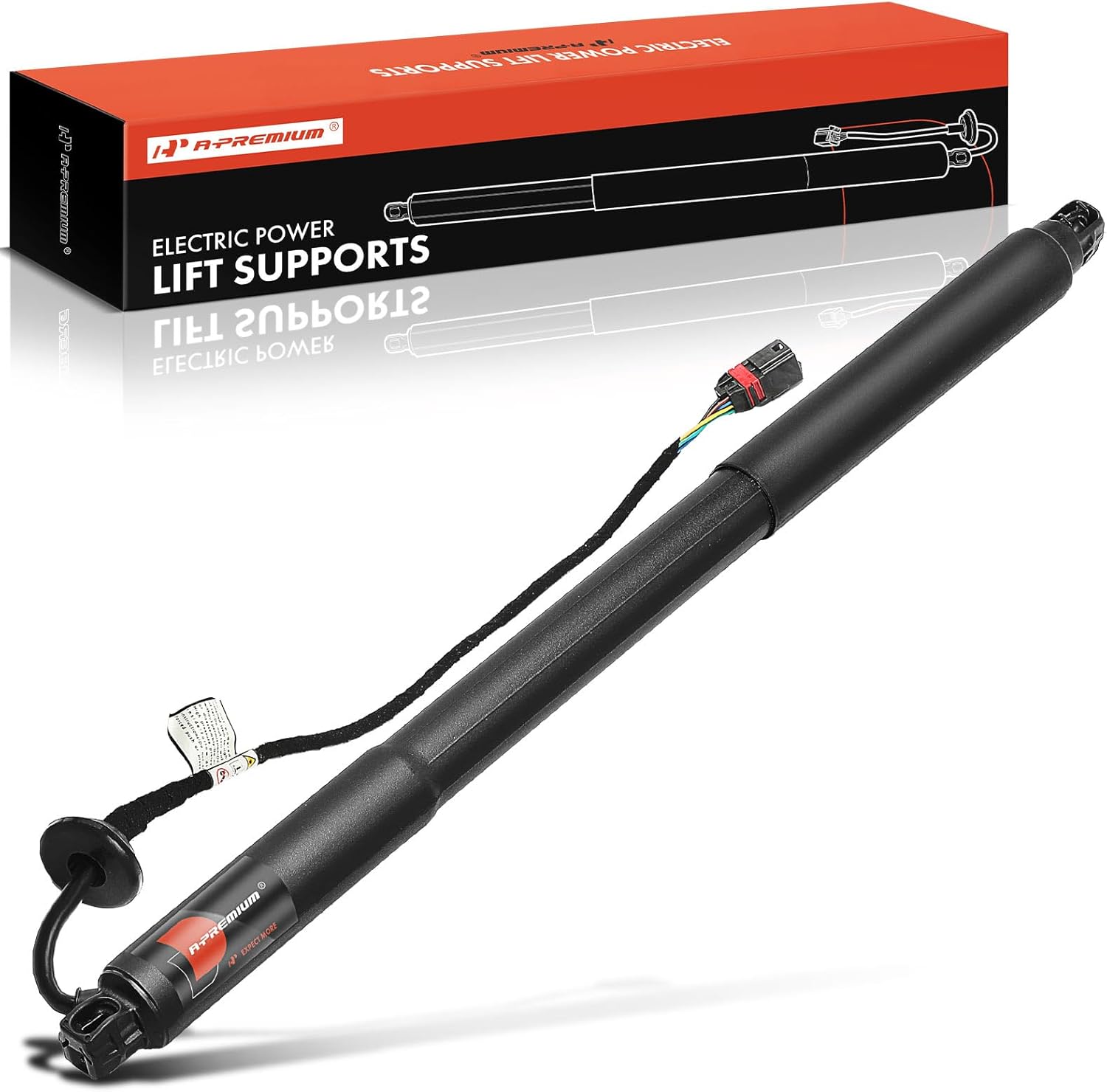 A-Premium Rear Left Tailgate Power Lift Support Shock Strut Compatible with Volvo XC60 2012-2017 Sport Utility Only