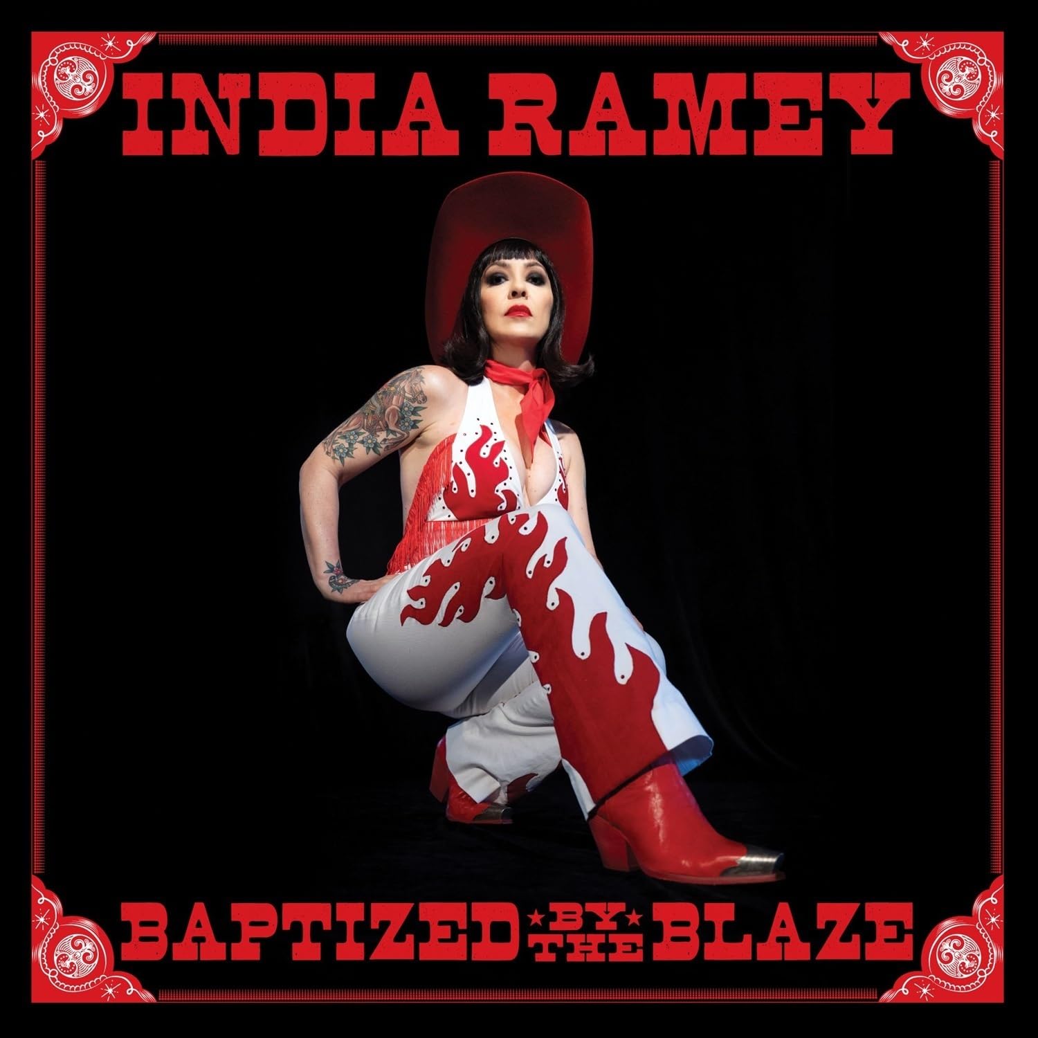 India Ramey Baptized By the Blaze LP vinyl USA Mule Kick 2024 MK202409